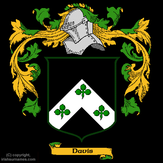 davis Coat of Arms, Family Crest - Click here to view