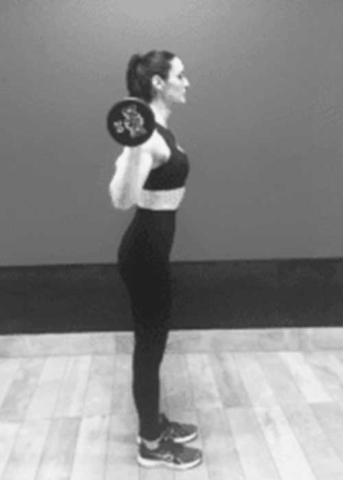 Heather Marr Sample Butt Workout: Walking Lunge Heather Marr Sample Butt Workout: Walking Lunge