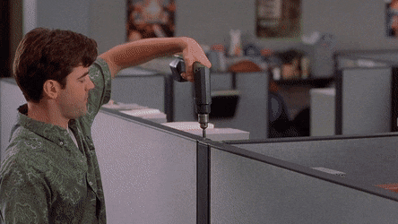 Office Space - Cubicle - Deconstruction GIF by MikeyMo | Gfycat
