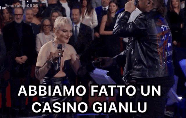 Abbiamo Fatto Un Casino Gianlu Arisa GIF - Abbiamo Fatto Un Casino Gianlu  Arisa Grignani - Discover & Share GIFs