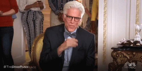 Take It Sleazy Ted Danson GIF - Take It Sleazy Ted Danson Michael -  Discover & Share GIFs