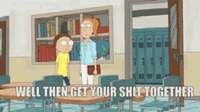 Rick And Morty Morty GIF - Rick And Morty Morty Get Your Shit Together -  Discover & Share GIFs