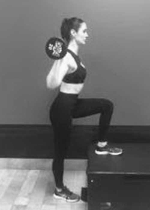 Heather Marr Sample Butt Workout: Stepups