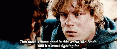 Lord Of The Rings That Theres Some Good In This World GIF - Lord Of The  Rings That Theres Some Good In This World Frodo - Discover & Share GIFs