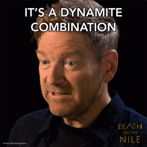 Its A Dynamite Combination Kenneth Branagh GIF - Its A Dynamite Combination Kenneth Branagh Death On The Nile GIFs