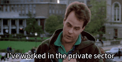 GIFs by @cackhanded — They expect results, a GIF from Ghostbusters