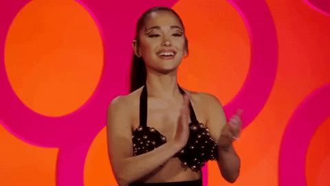 Ariana Grande Applause GIF by RuPaul's Drag Race