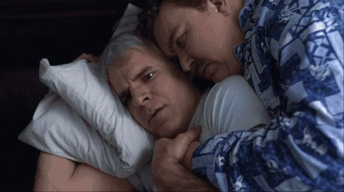 Cuddle Planes Trains And Automobiles GIF - Cuddle Planes Trains And  Automobiles - Discover & Share GIFs