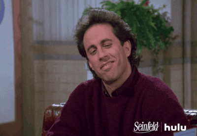 via GIPHY | Seinfeld, Jerry seinfeld, Giphy