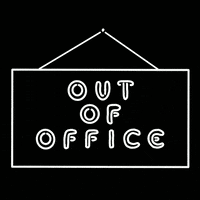 Out Of Office Work GIF - Find & Share on GIPHY
