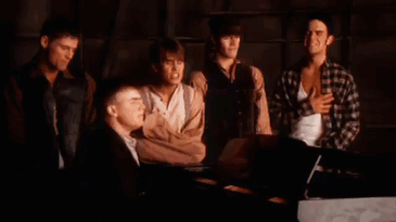 via GIFER Howard Donald, Jason Orange, Guys My Age, Mark Owen, Gary ...