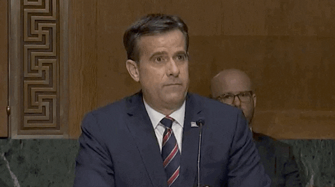 John Ratcliffe Nod GIF by GIPHY News - Find & Share on GIPHY