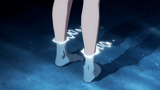 I have asthetic 90's anime ocean gifs-They are so pretty..-●○{Mhm}○●