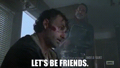 YARN | Let's be friends. | The Walking Dead (2010) - S07E01 | Video gifs by  quotes | a54d0295 | 紗