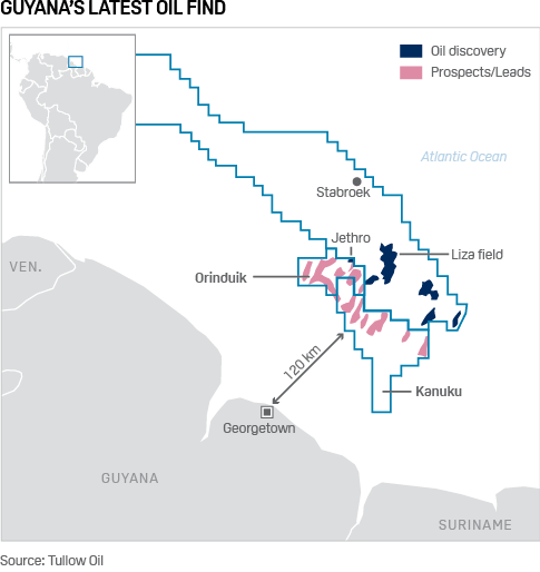 Tullow upbeat on commercial viability of Guyana oil discovery | S&P Global  Commodity Insights