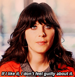 guilty pleasures zooey deschanel gif | WiffleGif