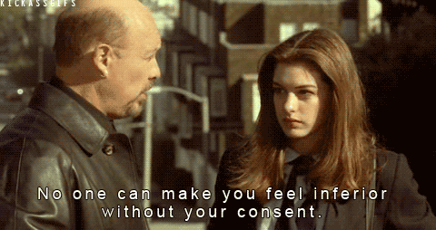 Or maybe you were inspired by an Eleanor Roosevelt quote. | Princess  diaries quotes, Princess diaries, Movies