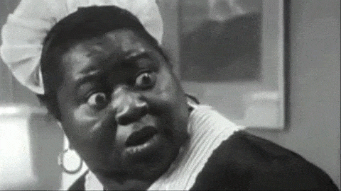 Hattie McDaniel Looks Surprised (formerly a GIF) | Funny gif, Surprise  face, Dancing animated gif