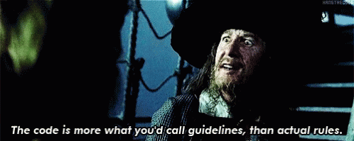 Pirates Of The Caribbean Code GIF by Brian Benns