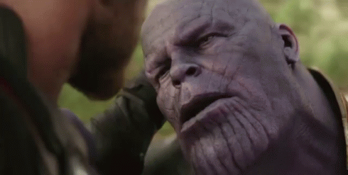 infinity war thanos snap gif - AllEars.Net