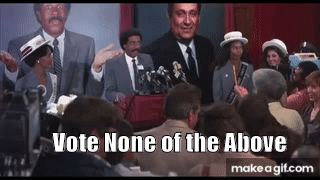 Brewster's Millions clip - "None of the Above" campaign on Make a GIF