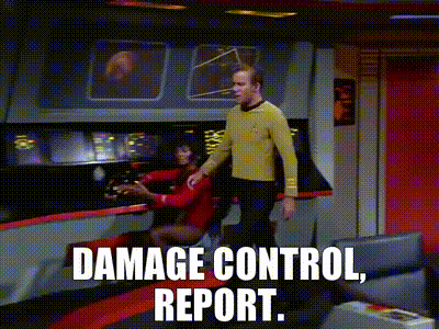 YARN | Damage Control, report. | Star Trek (1966) - S01E18 Arena ...
