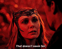 That Doesnt Seem Fair Wanda Maximoff GIF - That Doesnt Seem Fair Wanda ...