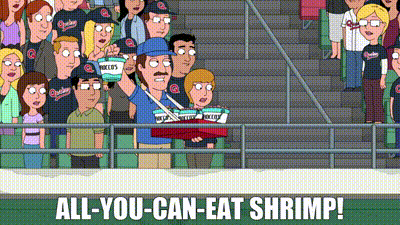 YARN | All-you-can-eat shrimp! | Family Guy (1999) - S18E14 The Movement |  Video gifs by quotes | e71f14ab | 紗