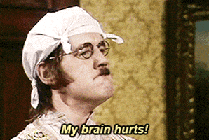 Make It Stop My Brain Hurts GIF by Monty Python - Find ...