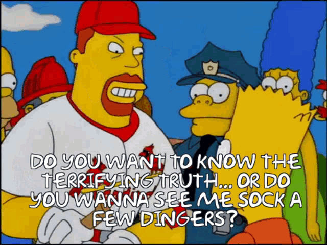 Mark Mcgwire Simpsons GIF - Mark Mcgwire Simpsons Dingers - Discover &  Share GIFs