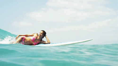 Surfer Girl, Kelia Moniz 🌊 GIF | Surfing, Surf girls, Surfer