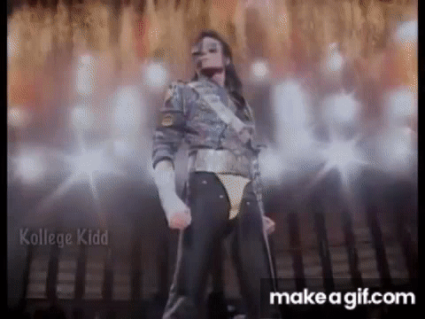 Michael Jackson fans fainting on Make a GIF