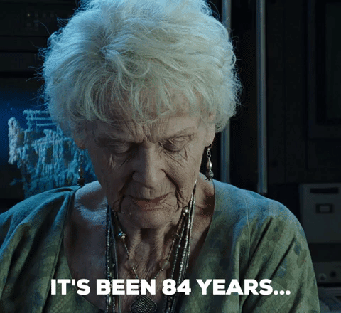 It's been 84 years... - GIPHY Clips