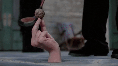 You might be surprised how Thing was made for 'The Addams Family'