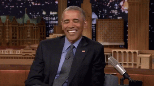 Obama Laughing GIF - Obama Laughing Funny - Discover & Share GIFs