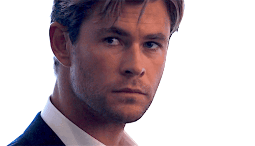 Chris Hemsworth Wink GIF by Reactions | Gfycat