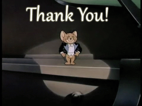 Thank You GIFs - 100 Animated Images With Caption | USAGIF.com