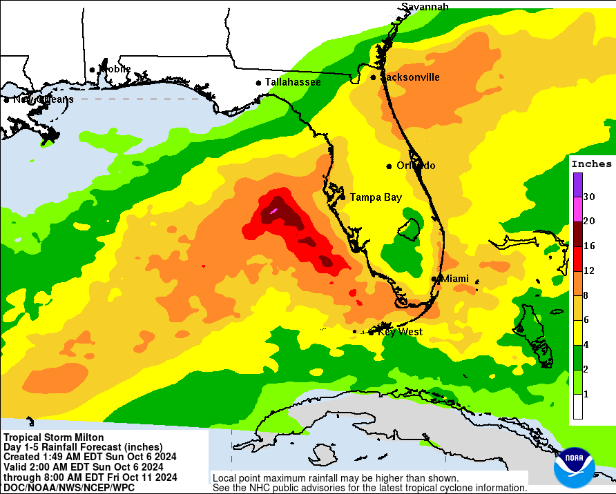 [Image of Rainfall Potential]