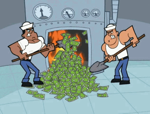The Story of Daily Fantasy's Burning Money GIF | The Action Network