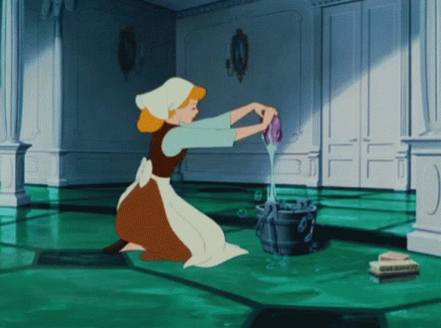 Cinderella Cleaning GIFs | Tenor