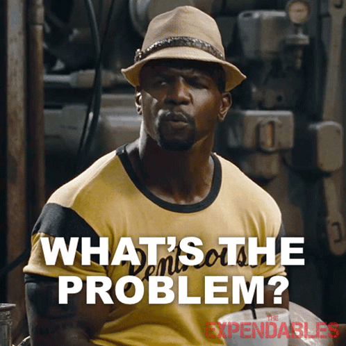 What'S The Problem Hale Caesar GIF - What's the problem Hale caesar Terry  crews - Discover & Share GIFs