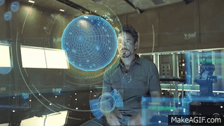 Iron Man 2 Amazing interfaces and holograms The Ultimate Review Part 2 of  3) on Make a GIF