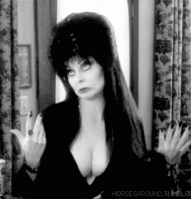 Tumblr | Cassandra peterson, Elvira movies, Dark beauty