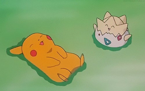 New trending GIF tagged pokemon summer pikachu relax… | Trending Gifs