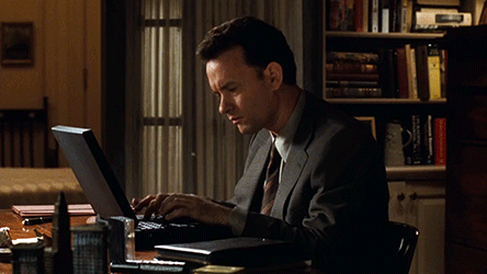 Writing About Writing (And Occasionally Some Writing): Typing Furiously GIFs