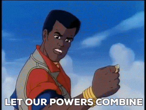 With Our Powers Combined GIFs - Get the best GIF on GIPHY