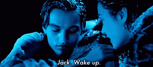 Titanic Jack Wake Up GIF - Titanic Jack Wake Up Leonardo Dicaprio -  Discover & Share GIFs
