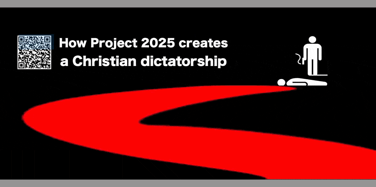 Supreme Court pushing for total immunity for Trump is the first step to How Project 2025 Creates A Christian Dictatorship