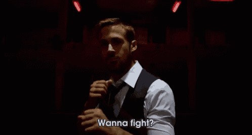 Can'T We Just Get Along? GIF - Only God Forgives Ryan Gosling Wanna Fight -  Discover & Share GIFs