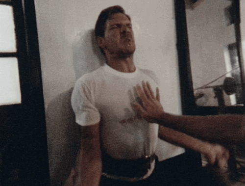 Harrison Ford working out for Indiana Jones and the Temple ...